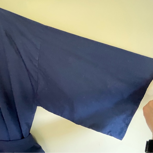 Vintage Gypsy The Clothing Collection of Pier 1 Japanese Print Kimono  Free Size - Picture 2 of 11